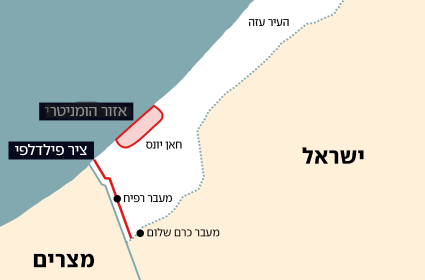 ציר פילדלפיה: המתיחות בין סיסי לישראל גוברת