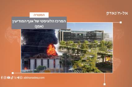המרכז הלוגיסטי של אגף המודיעין הישראלי (אמן)